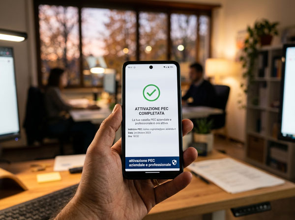 attivazione pec aziendale e professionale